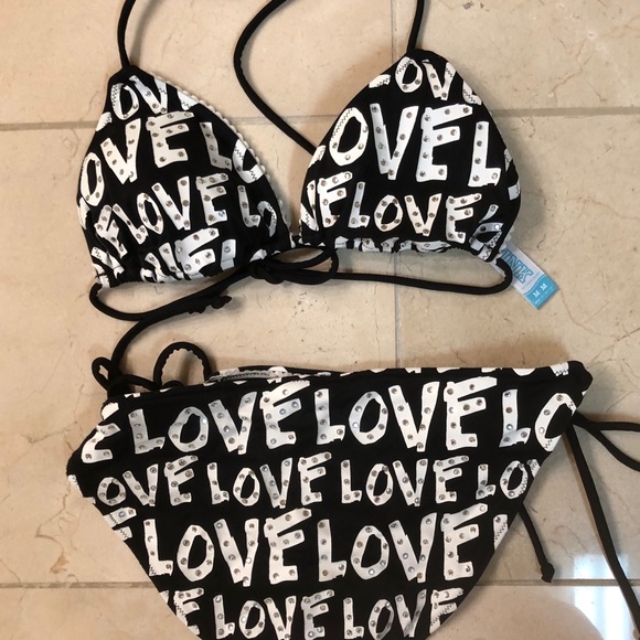 Victoria Secret Rhinestone String Bikini - Picture 2 of 5